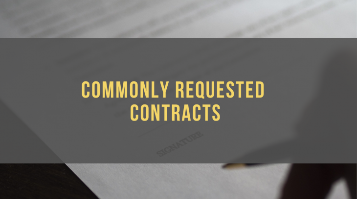Contracts Division Forms